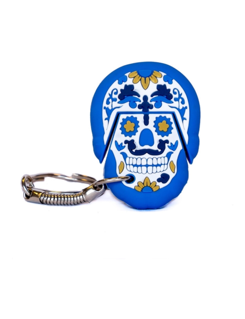 Tech One Tech - Memória USB Tech One Tech Calavera Azul 32 GB