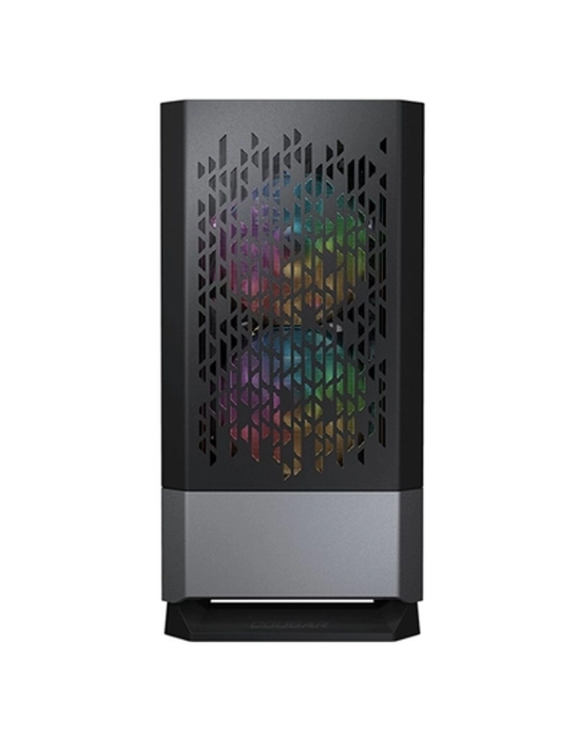 imagem de Caixa Semitorre ATX Cougar MG140 Air RGB Cinzento Preto1