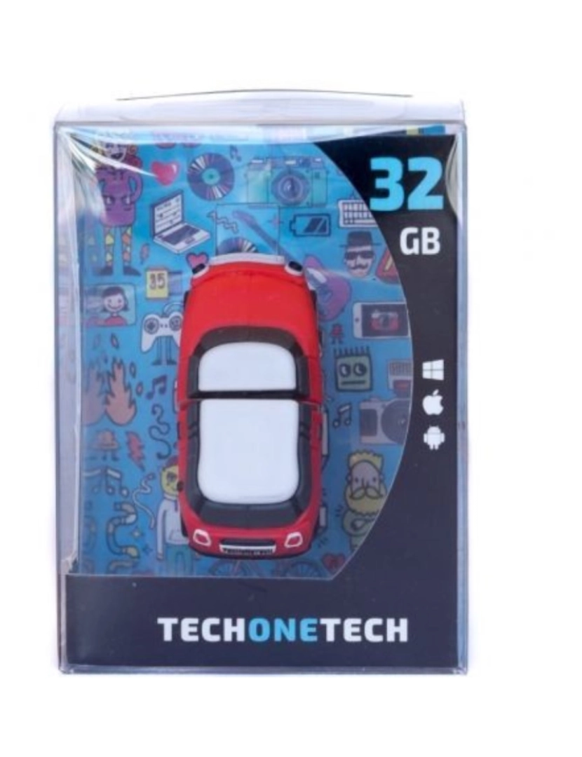 imagem de Memória USB Tech One Tech Mini cooper S 32 GB1