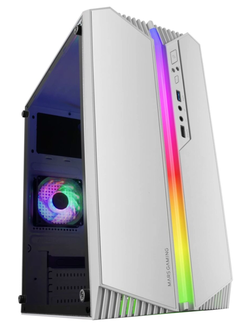 imagem de Caixa Semitorre ATX Mars Gaming MC-S1 Branco3