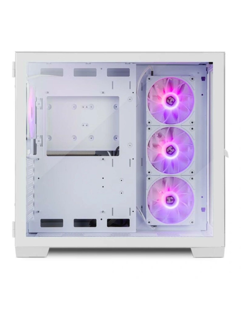 imagem de Caixa Semitorre ATX Nox NXHUMMERASTRAWH Branco Ventilador x 42