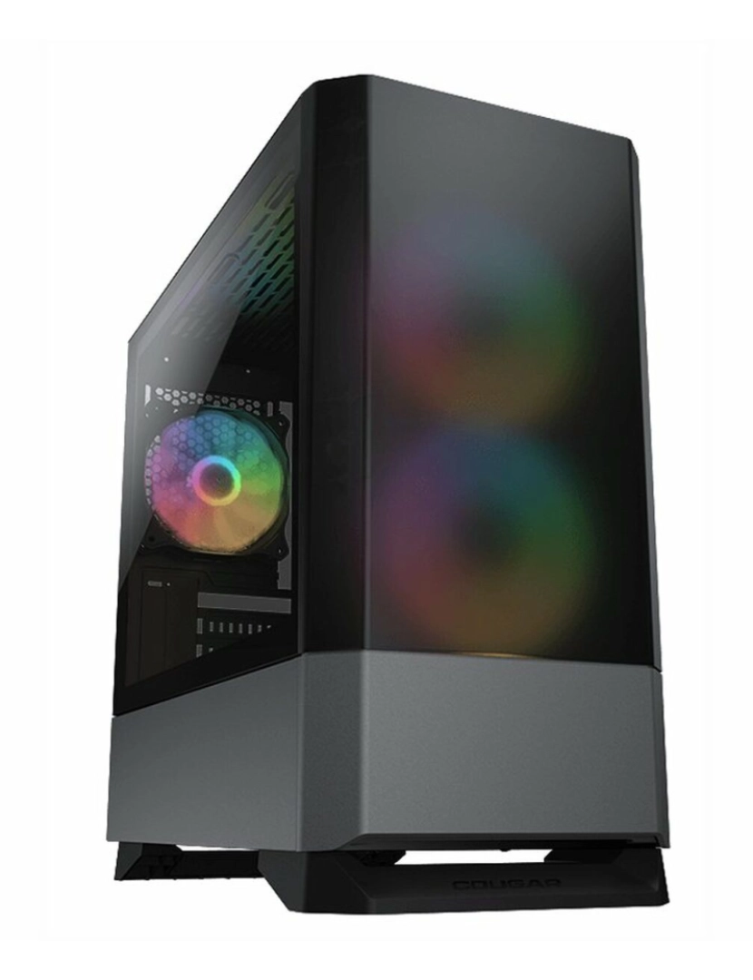 imagem de Caixa Semitorre ATX Cougar MG140 RGB Cinzento2