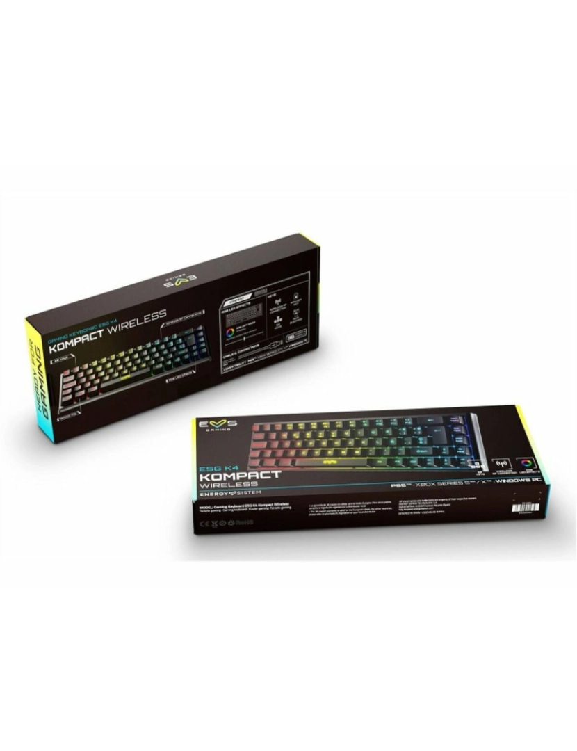 imagem de Teclado Gaming Energy Sistem K4 KOMPACT2