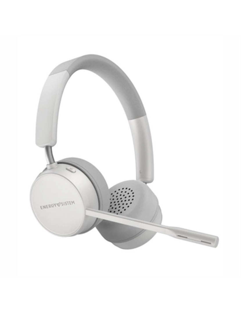 imagem de Auriculares com microfone Energy Sistem Bluetooth Branco1