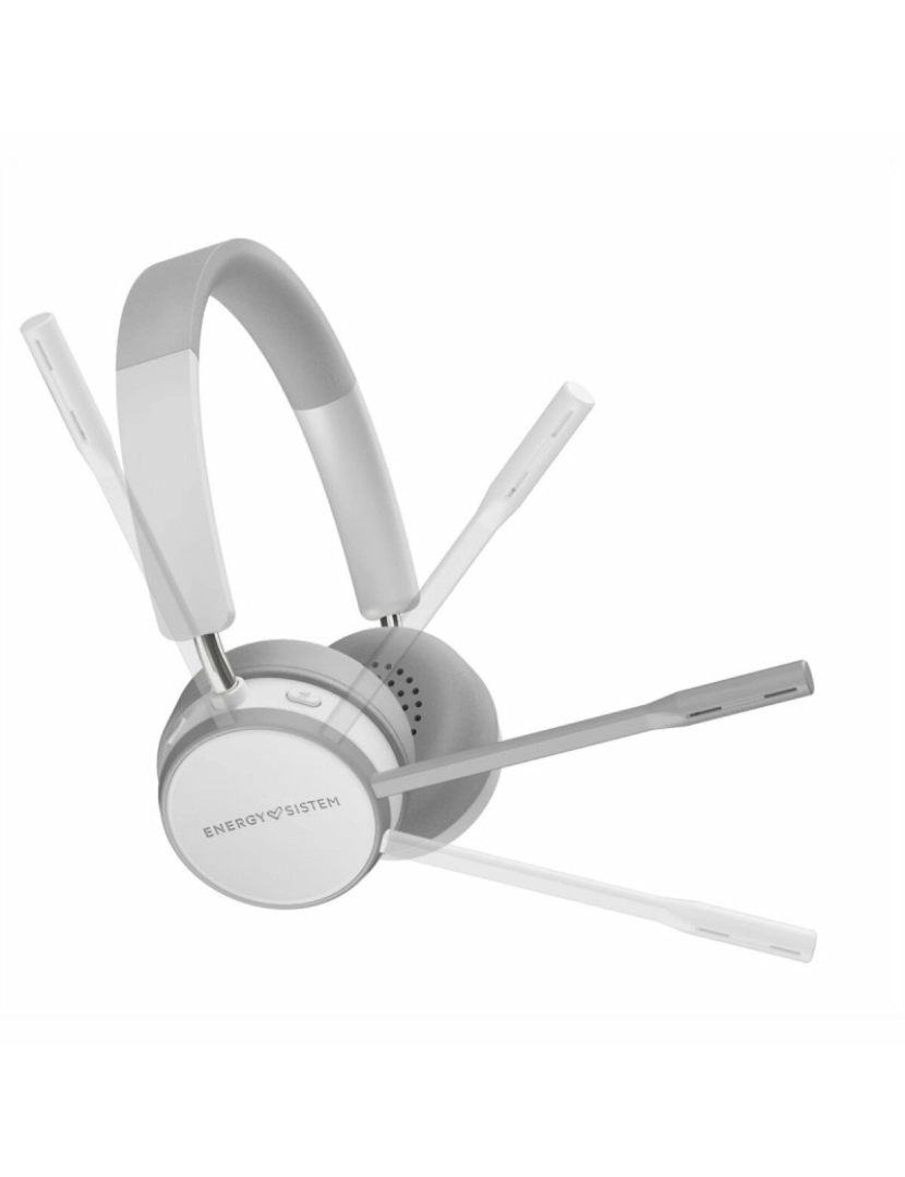 imagem de Auriculares com microfone Energy Sistem Bluetooth Branco3