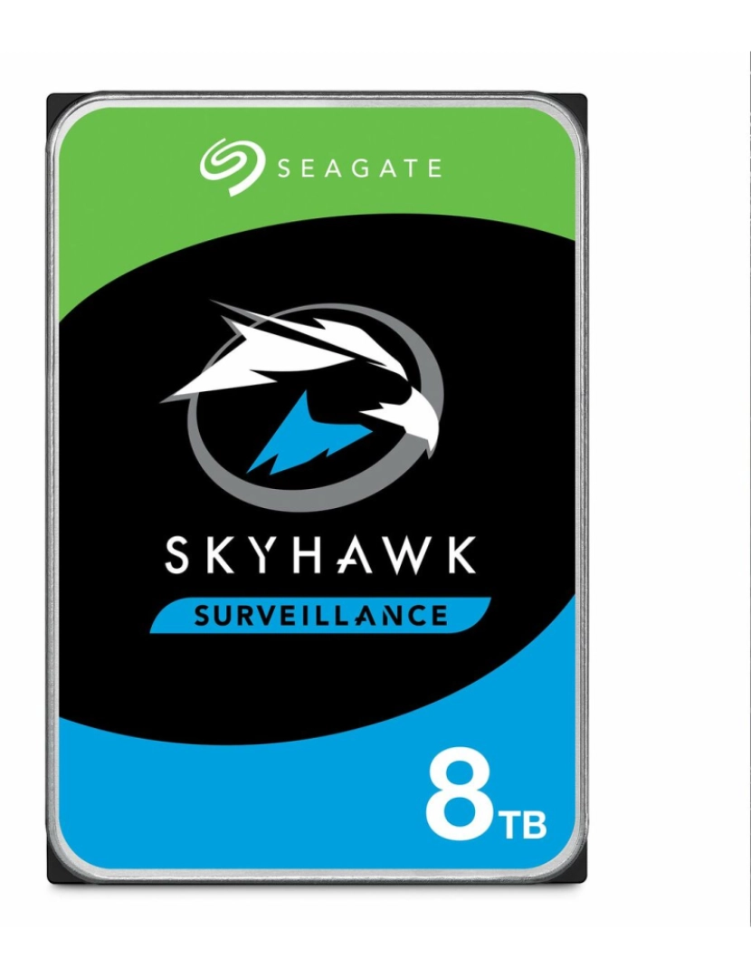 Seagate              - Disco Duro Seagate SkyHawk 8 TB 3,5"