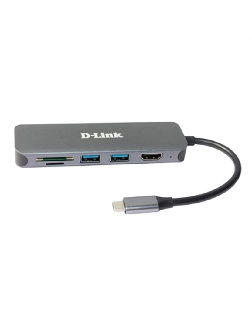D-Link - Hub USB D-Link DUB-2327