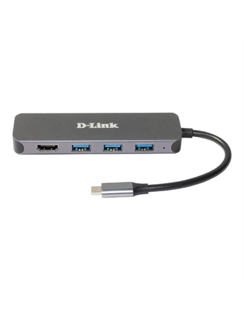 D-Link - Hub USB D-Link DUB-2333