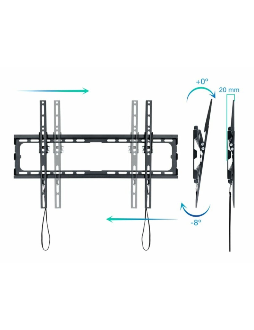 imagem de Suporte TV TooQ LP1081T-B 37" 80"2