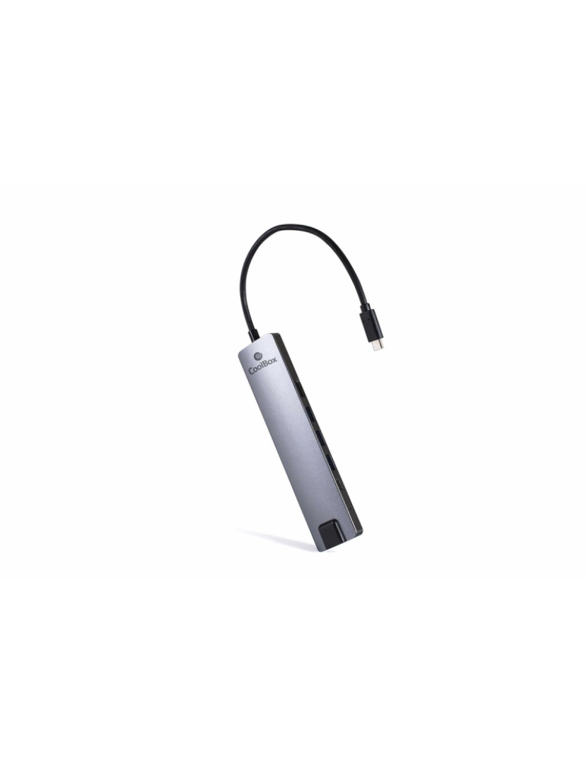 CoolBox - Hub USB CoolBox COO-DOCK-01 Cinzento