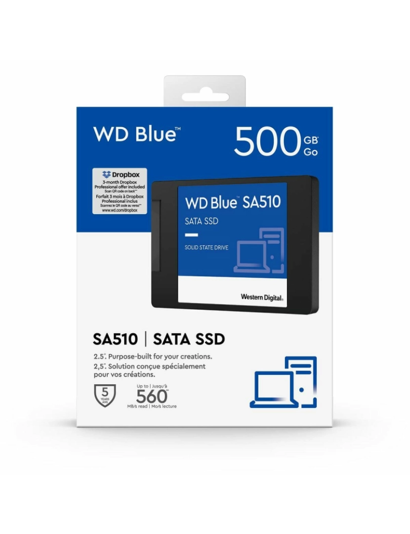 imagem de Disco Duro Western Digital SA510 SSD Interno 500 GB 1 TB SSD 500 GB SSD4