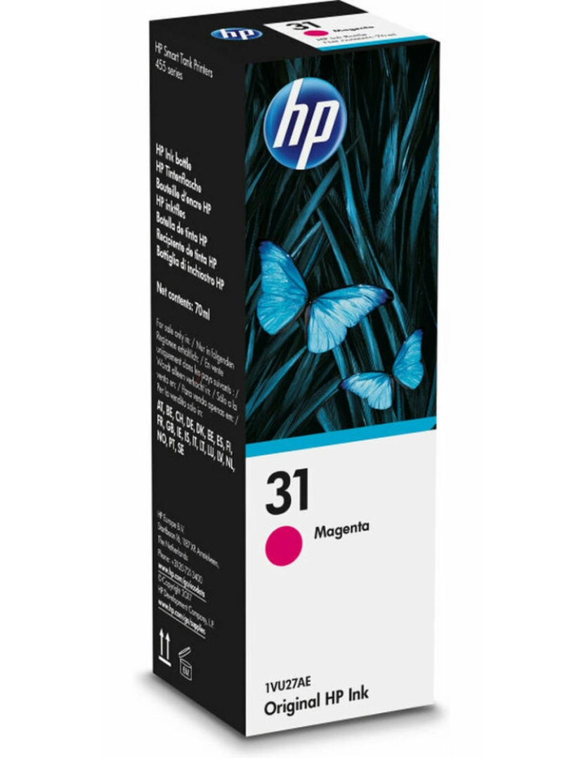 HP - Tinta para Recarregar Cartuchos HP 31 Magenta