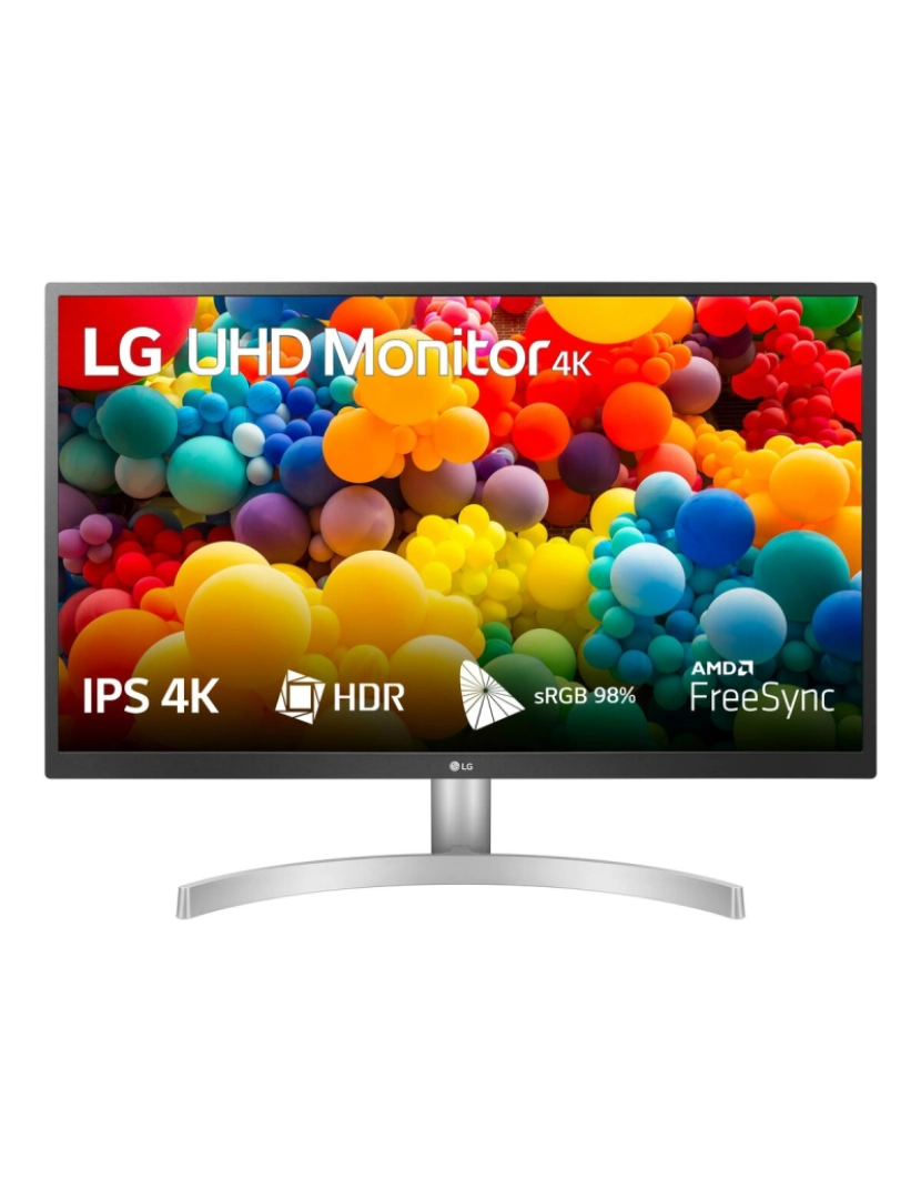 LG - Monitor LG 27UL500-W 27" 4K Ultra HD IPS HDR