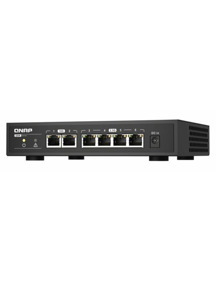 Qnap - Router Qnap QSW-2104-2T 10 Gbit/s Preto