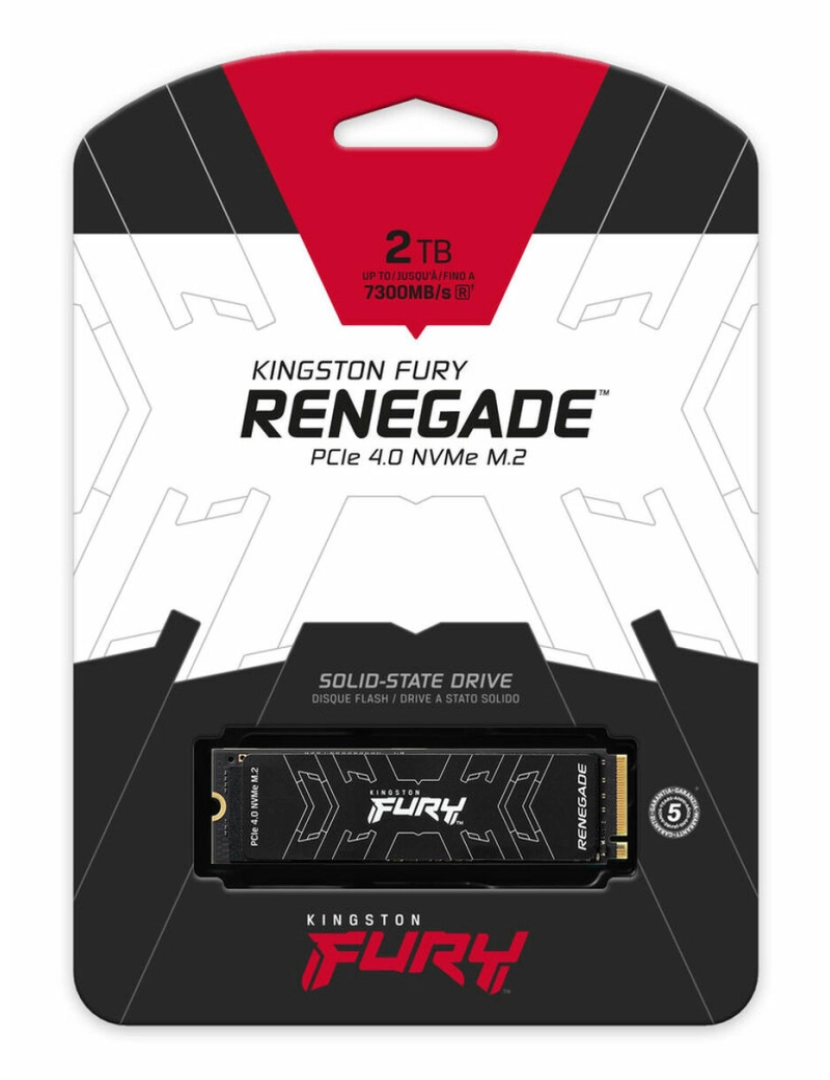 imagem de Disco Duro Kingston FURY RENEGADE 2 TB SSD3