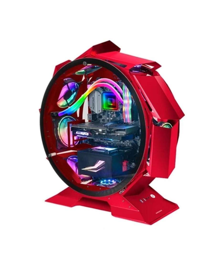 Mars Gaming - Caixa Semitorre ATX Mars Gaming NCORB Red Vermelho RGB