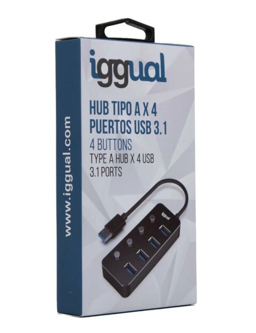 imagem de Hub USB iggual IGG3184784