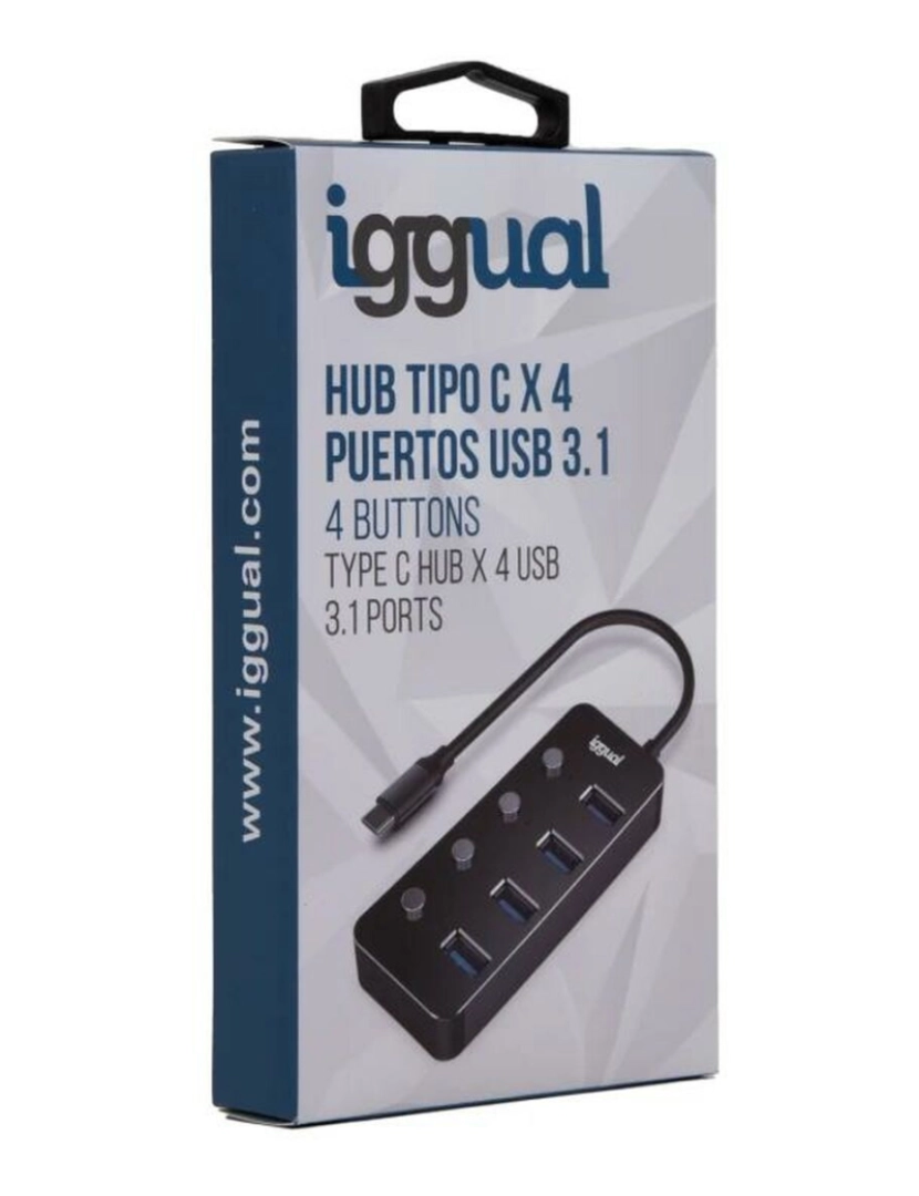 imagem de Hub USB iggual IGG3184854