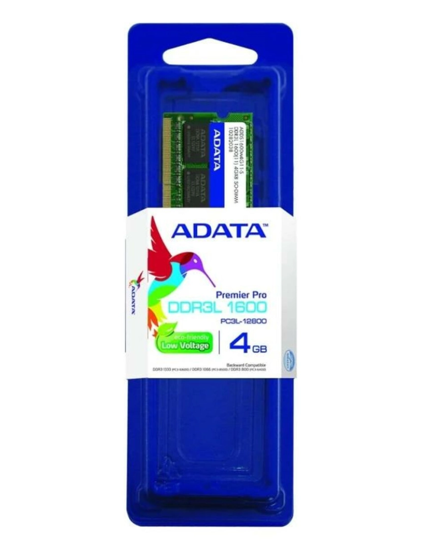 imagem de Memória RAM Adata ADDS1600W4G11-S CL11 4 GB DDR32