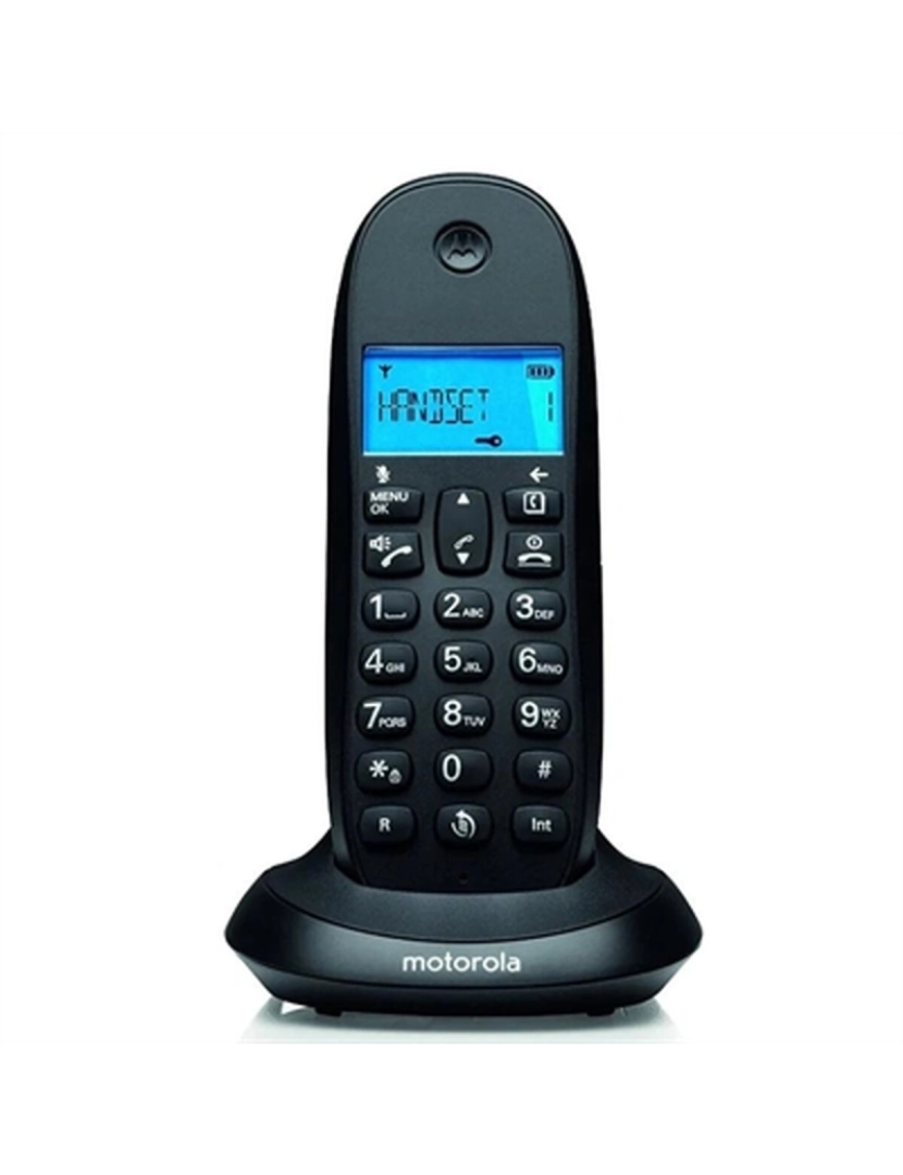 Motorola - Telefone sem fios Motorola 107C1001CB+ Preto