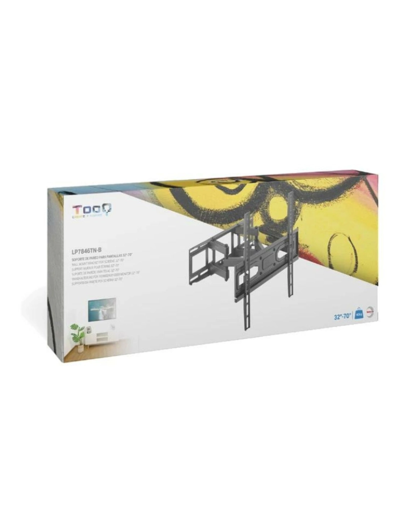 imagem de Suporte para TV com braço TooQ LP7846TN-B 40 kg4