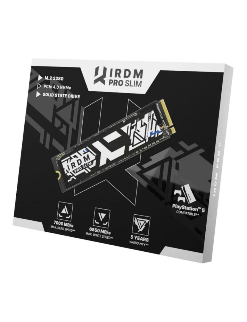 imagem de Disco Duro GoodRam IRDM PRO SLIM SSD TLC 3D NAND 2 TB SSD3