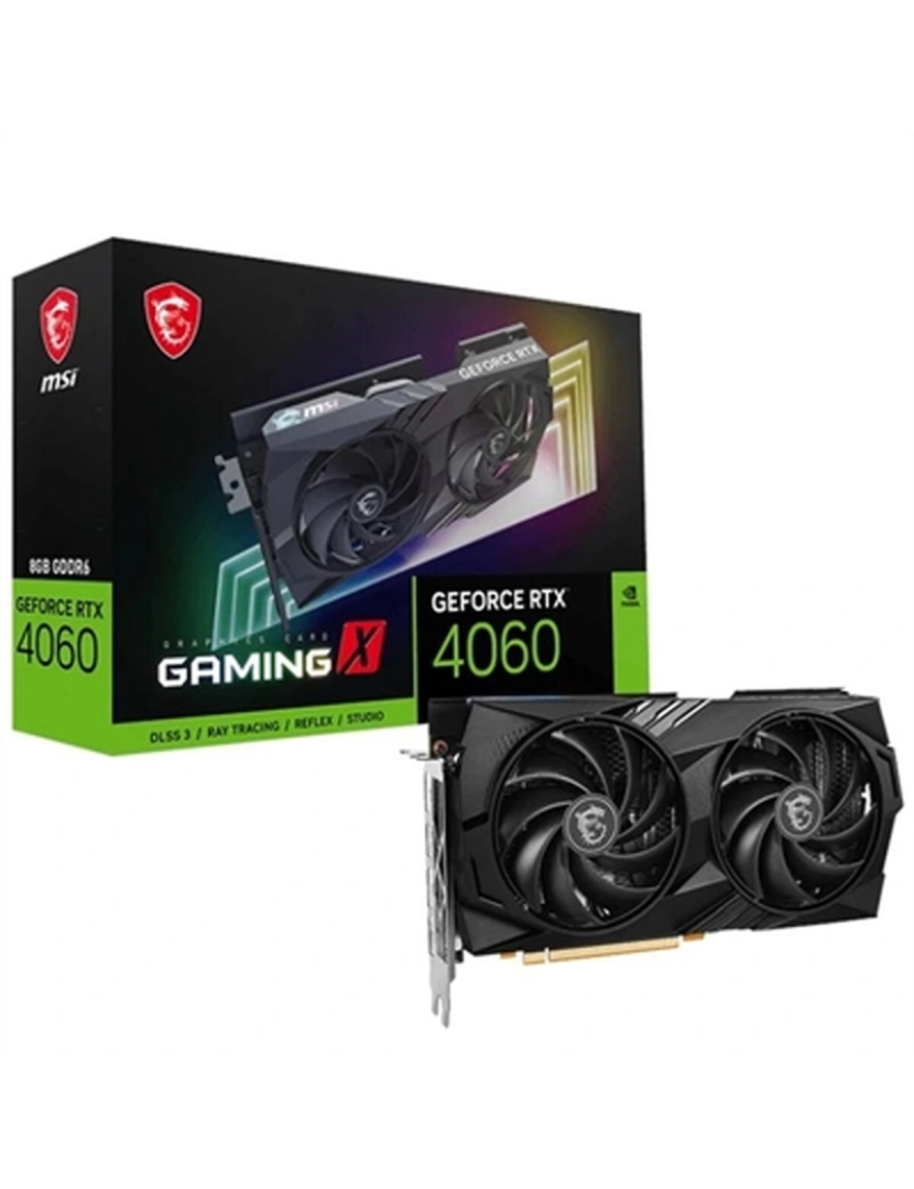 Msi - Placa Gráfica MSI 912-V516-003 8 GB GDDR6 NVIDIA Geforce RTX 4060