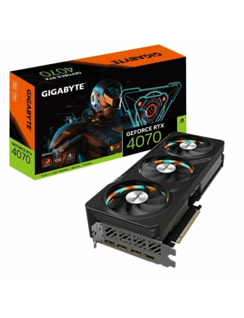 imagem de Placa Gráfica Gigabyte GV-N4070GAMING 12 GB GDDR6X GEFORCE RTX 4070 GDDR61