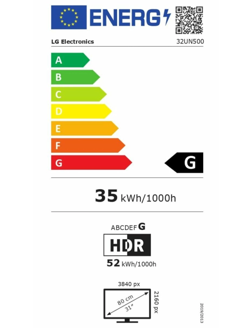 imagem de Monitor LG 32UN500P-W 4K Ultra HD 31,5"5