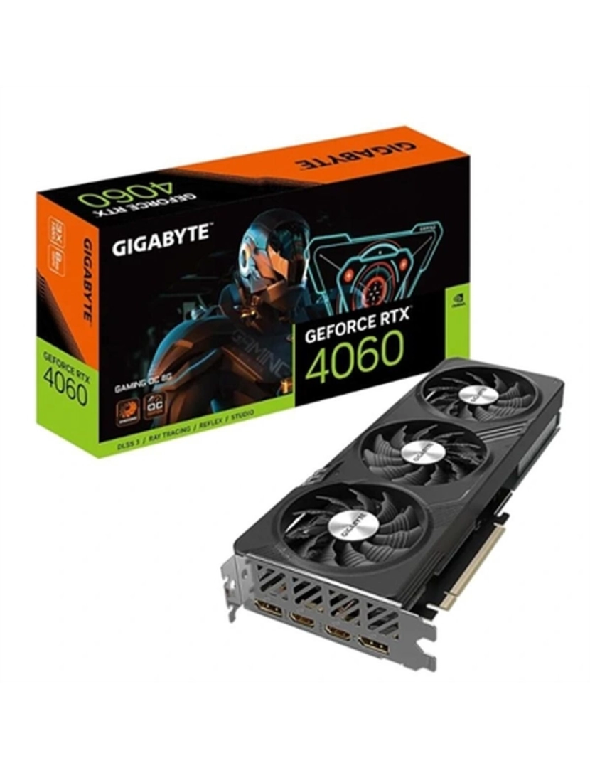 imagem de Placa Gráfica Gigabyte GV-N4060GAMING OC-8GD Geforce RTX 40601