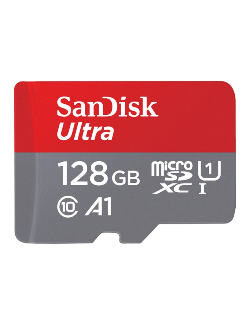 imagem de Cartão de Memória Micro SD com Adaptador SanDisk SDSQUNR-128G-GN3MA C10 80 MB/s-100 MB/s1