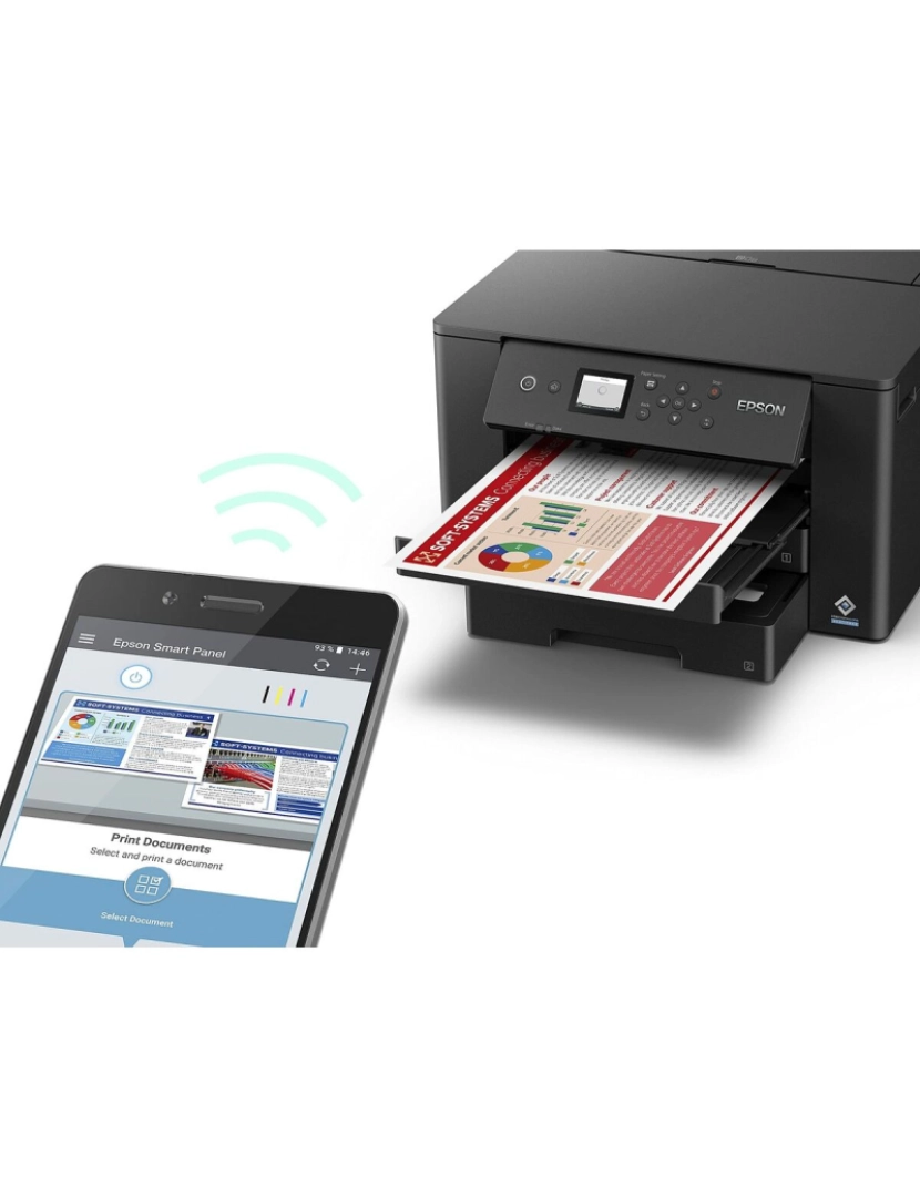 imagem de Impressora multifunções Epson WorkForce WF-7310DTW5