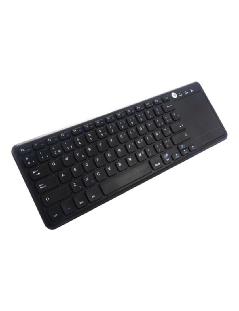 imagem de Teclado com Touchpad CoolBox COO-TEW01-BK Preto Qwerty espanhol2