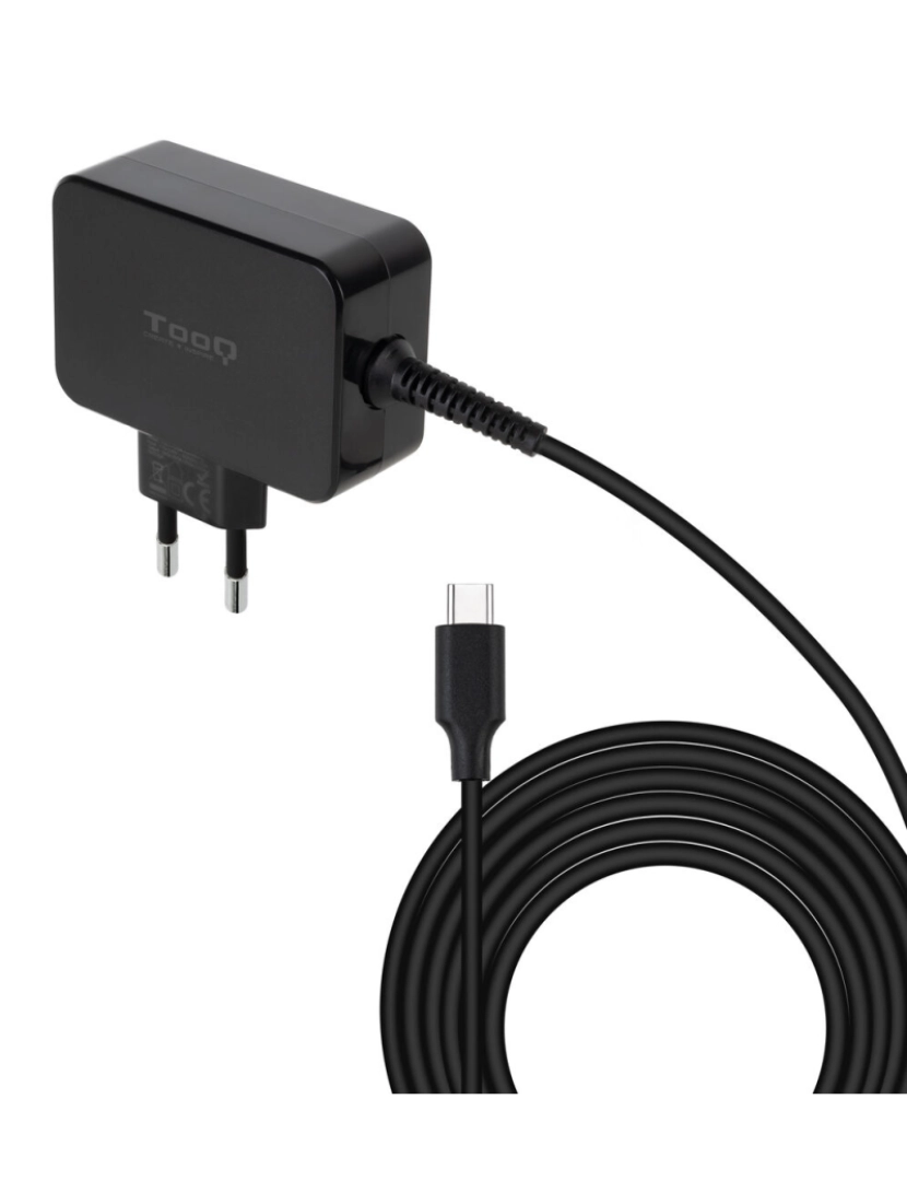 TooQ - Carregador para Portátil TooQ TQLC-USBCGAN65PD 65 W
