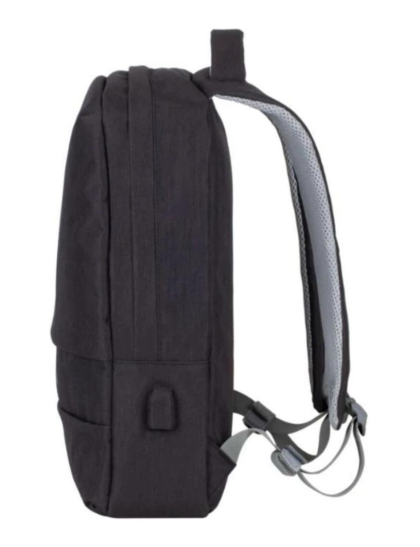 imagem de Mochila para notebook Rivacase Prater Preto4