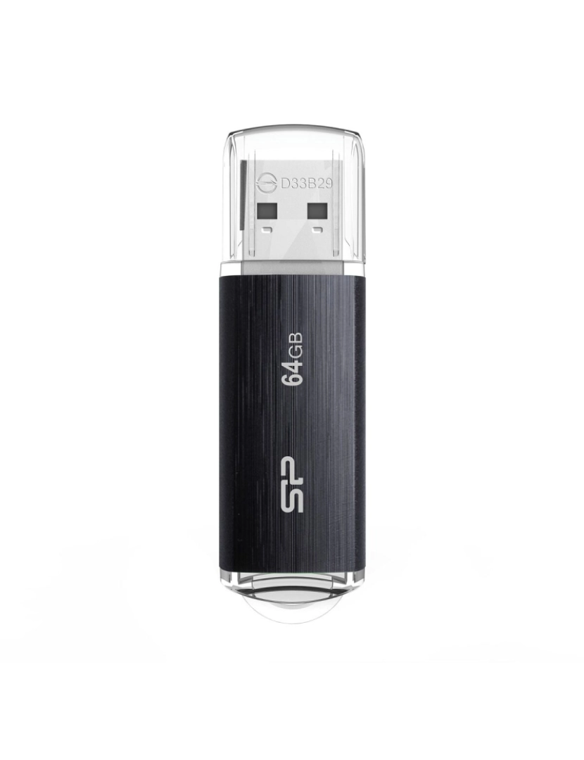 imagem de Memória USB Silicon Power Blaze B02 Preto 64 GB1