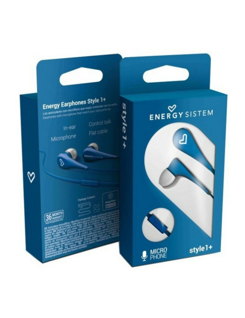 ENERGY SISTEM - Auriculares com microfone Energy Sistem Style 1