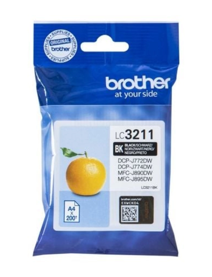 Brother - Cartucho Compatível Brother LC-3211BK Preto