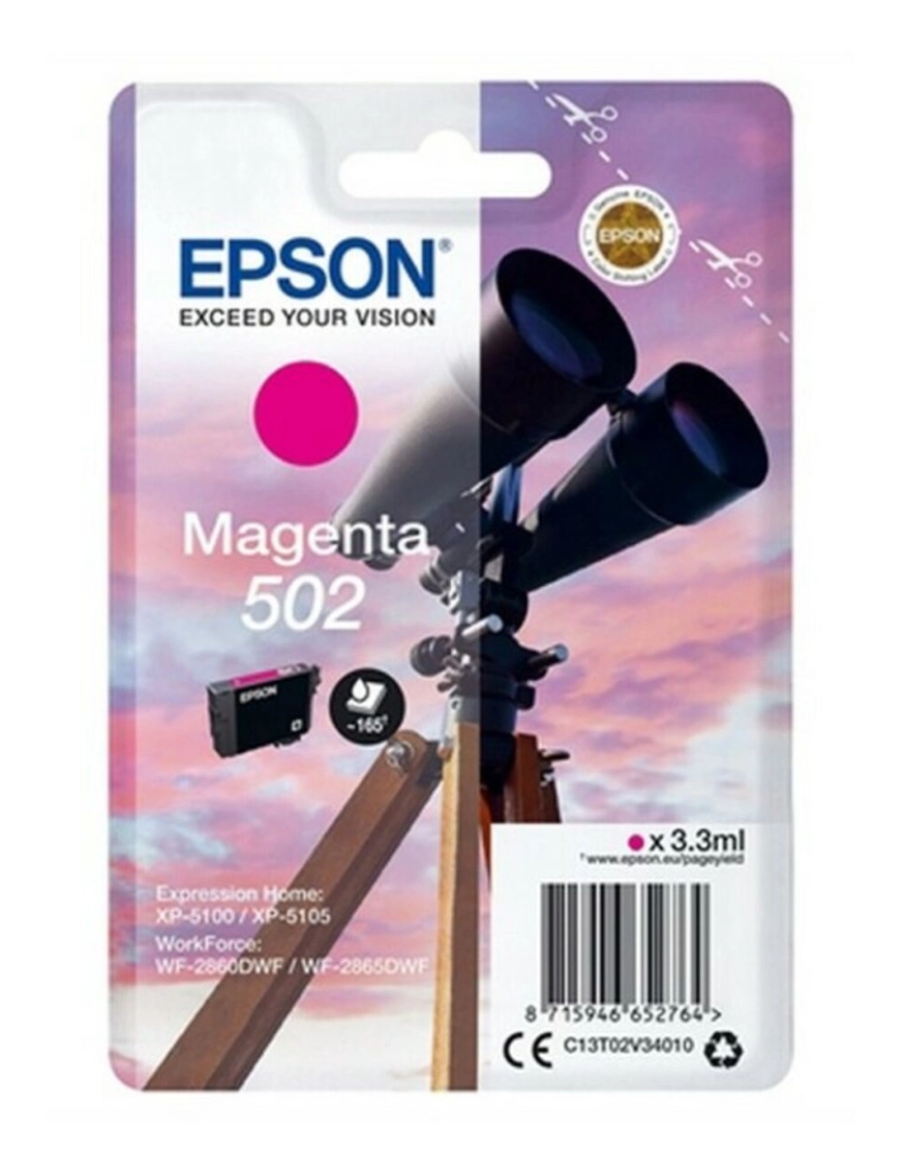 imagem de Cartucho Compatível Epson C13T02V3