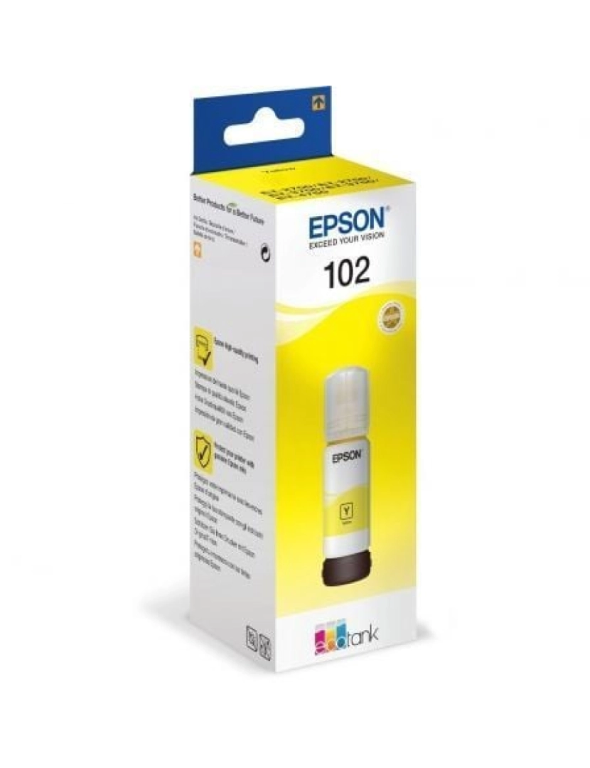 Epson - Tinteiro de Tinta Original Epson 102 Amarelo