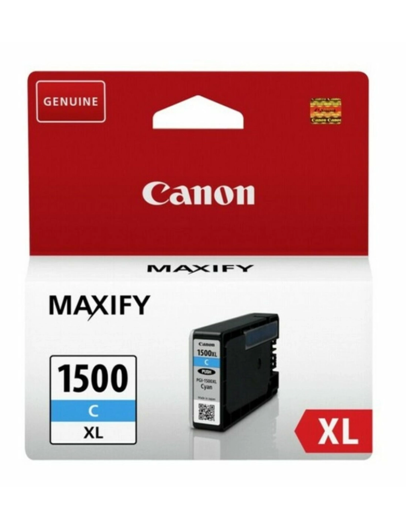 imagem de Tinteiro de Tinta Original Canon 1500XL 12 ml-34,7 ml4