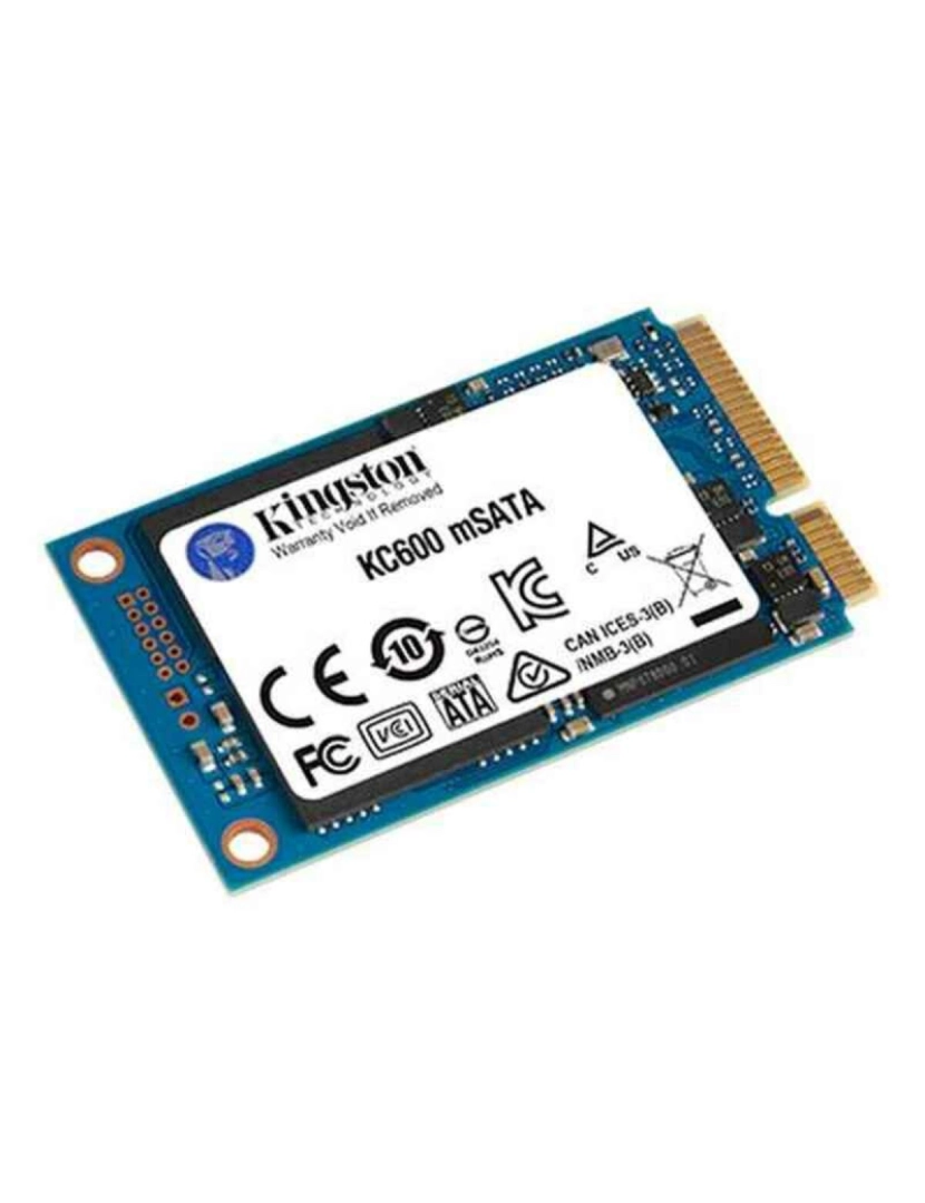 imagem de Disco Duro Kingston SKC600MS TLC 3D mSATA SSD3