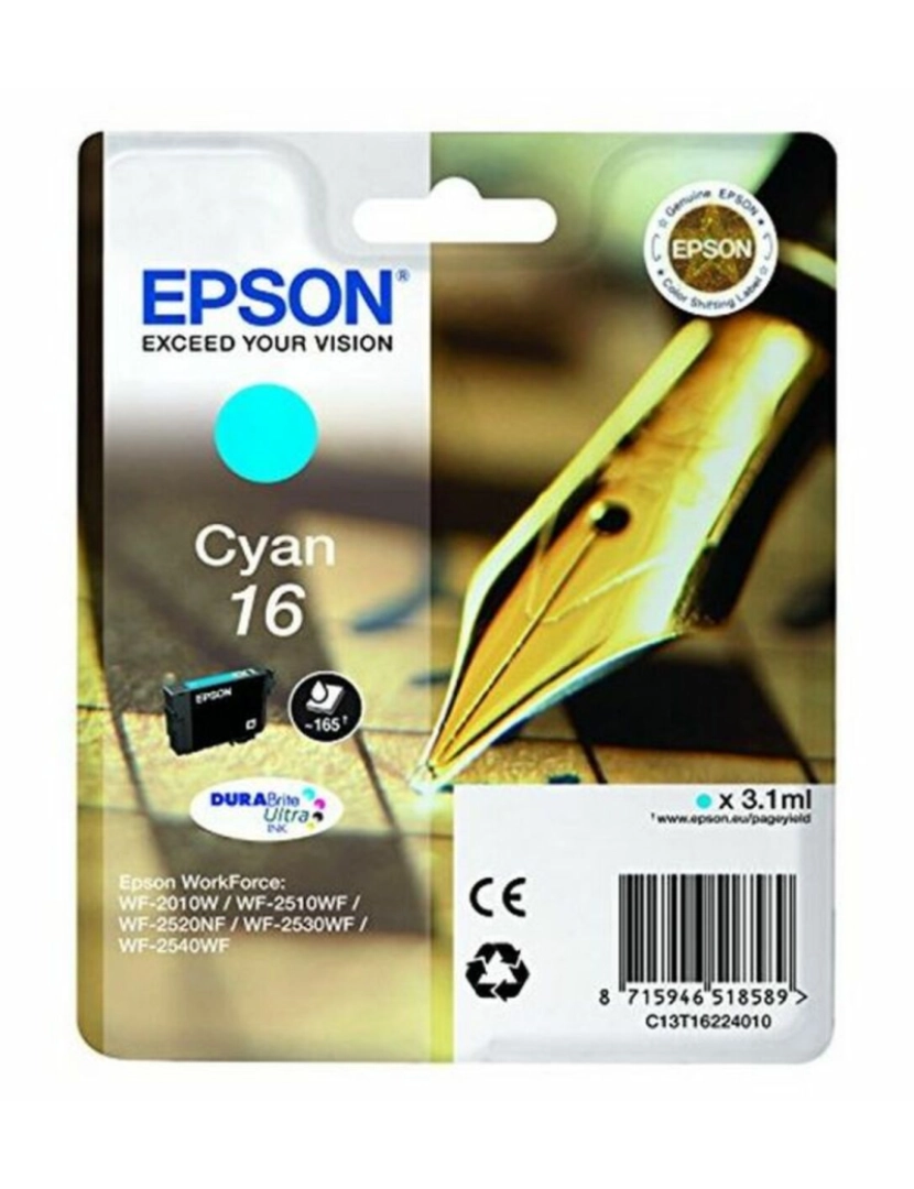 Epson - Tinteiro de Tinta Original Epson 16 Ciano (1 Unidade)