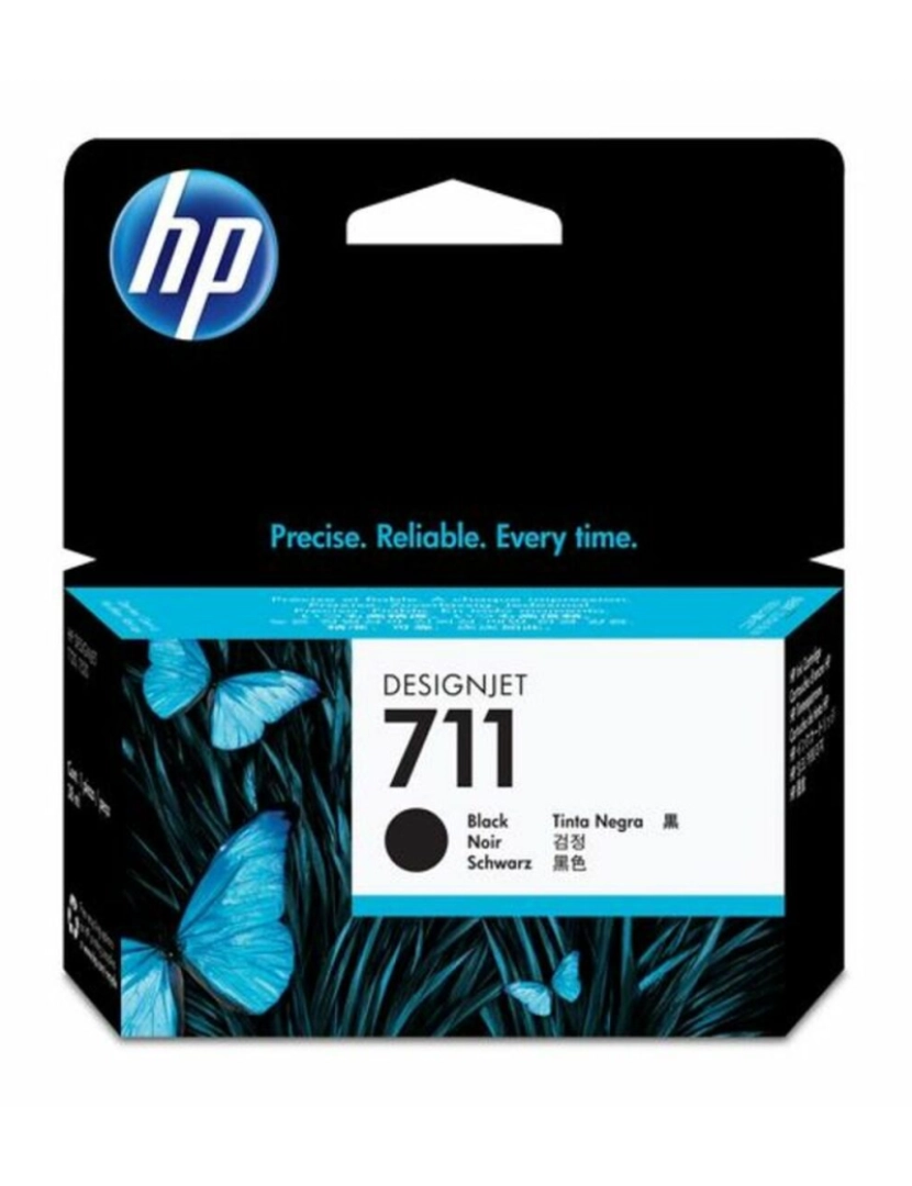 HP - Tinteiro de Tinta Original HP T711 Preto