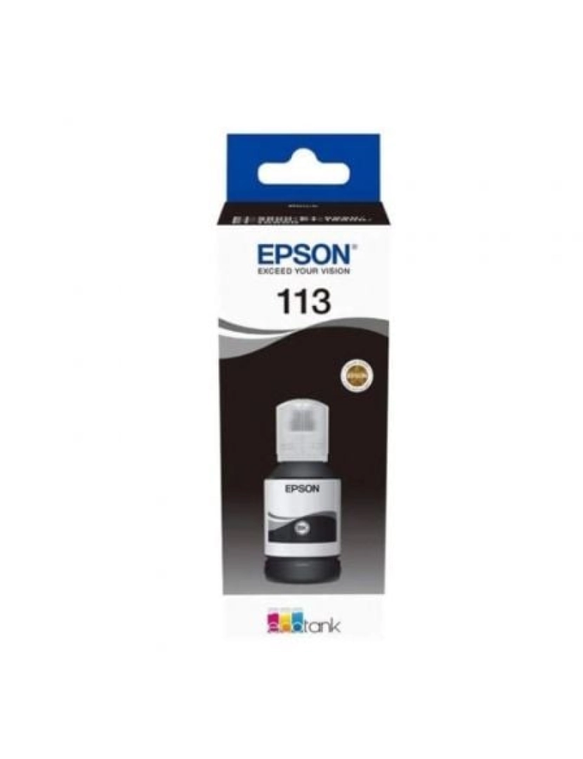 Epson - Tinteiro de Tinta Original Epson 113 EcoTank Pigment Black ink bottle Preto 140 ml