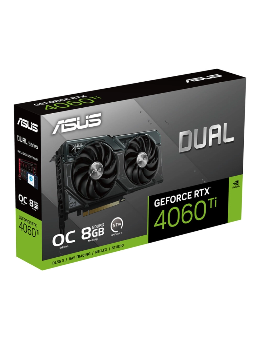 imagem de Placa Gráfica Asus Geforce RTX 4060 Ti 8 GB RAM GDDR62