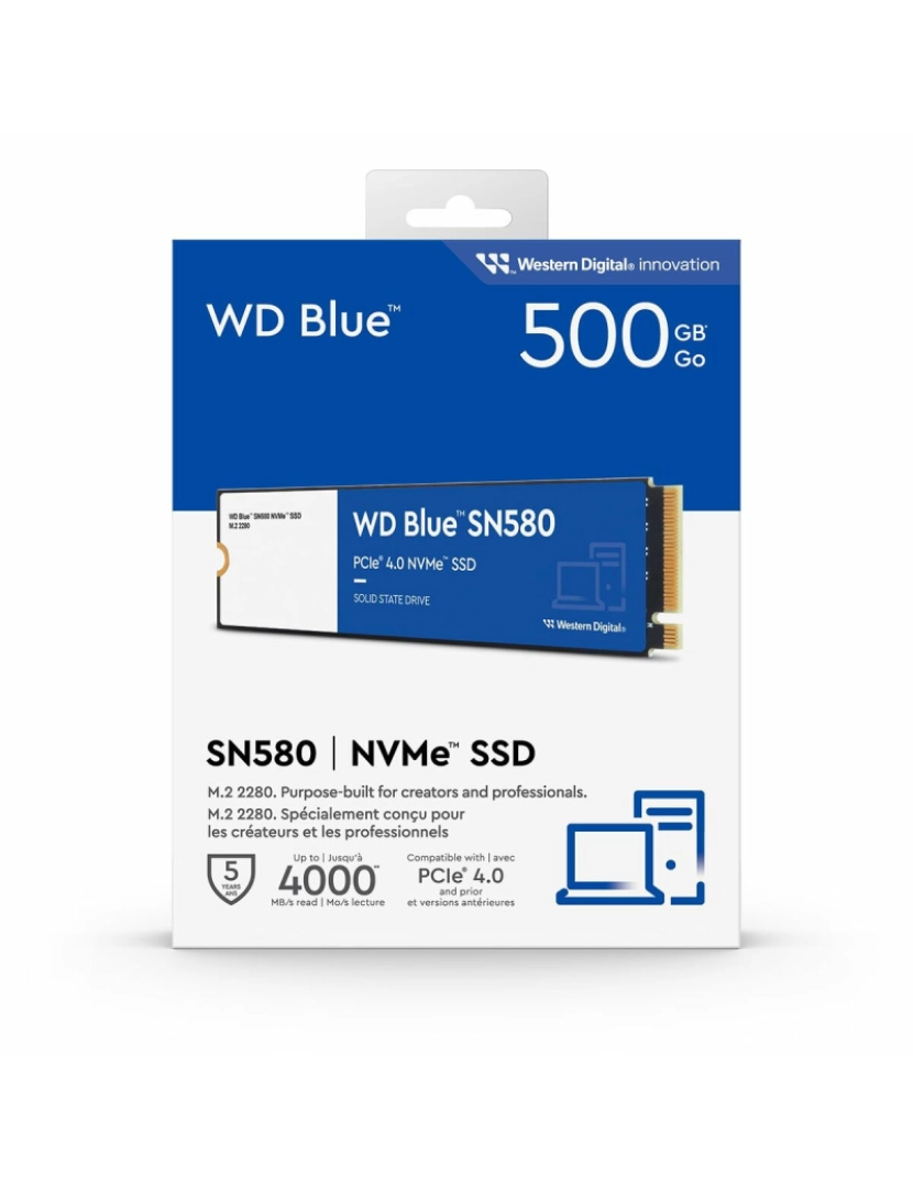 imagem de Disco Duro Western Digital WDS500G3B0E 500 GB SSD3