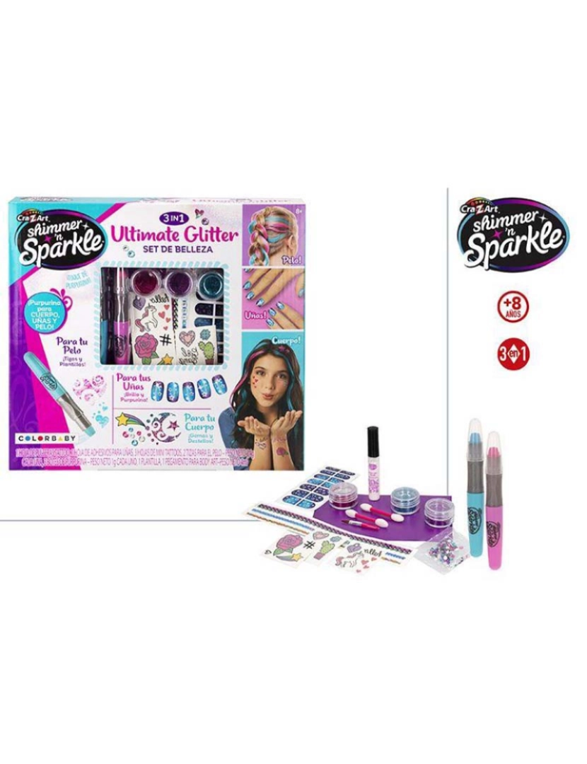 Shimmer 'N Sparkle - Beleza Ultimate Glitter Shimmer Sparkle 