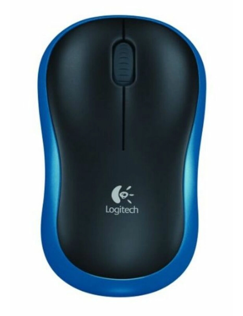 imagem de Rato Ótico Logitech M185 Azul/Preto2