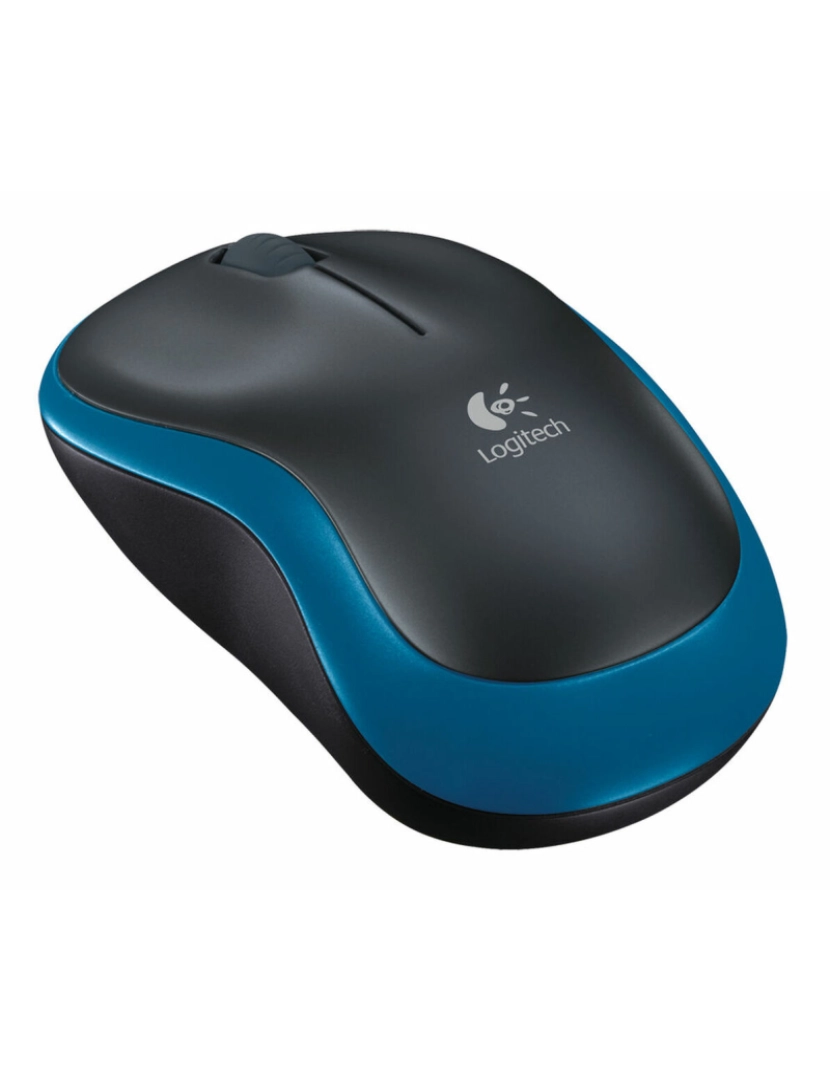 imagem de Rato Ótico Logitech M185 Azul/Preto3